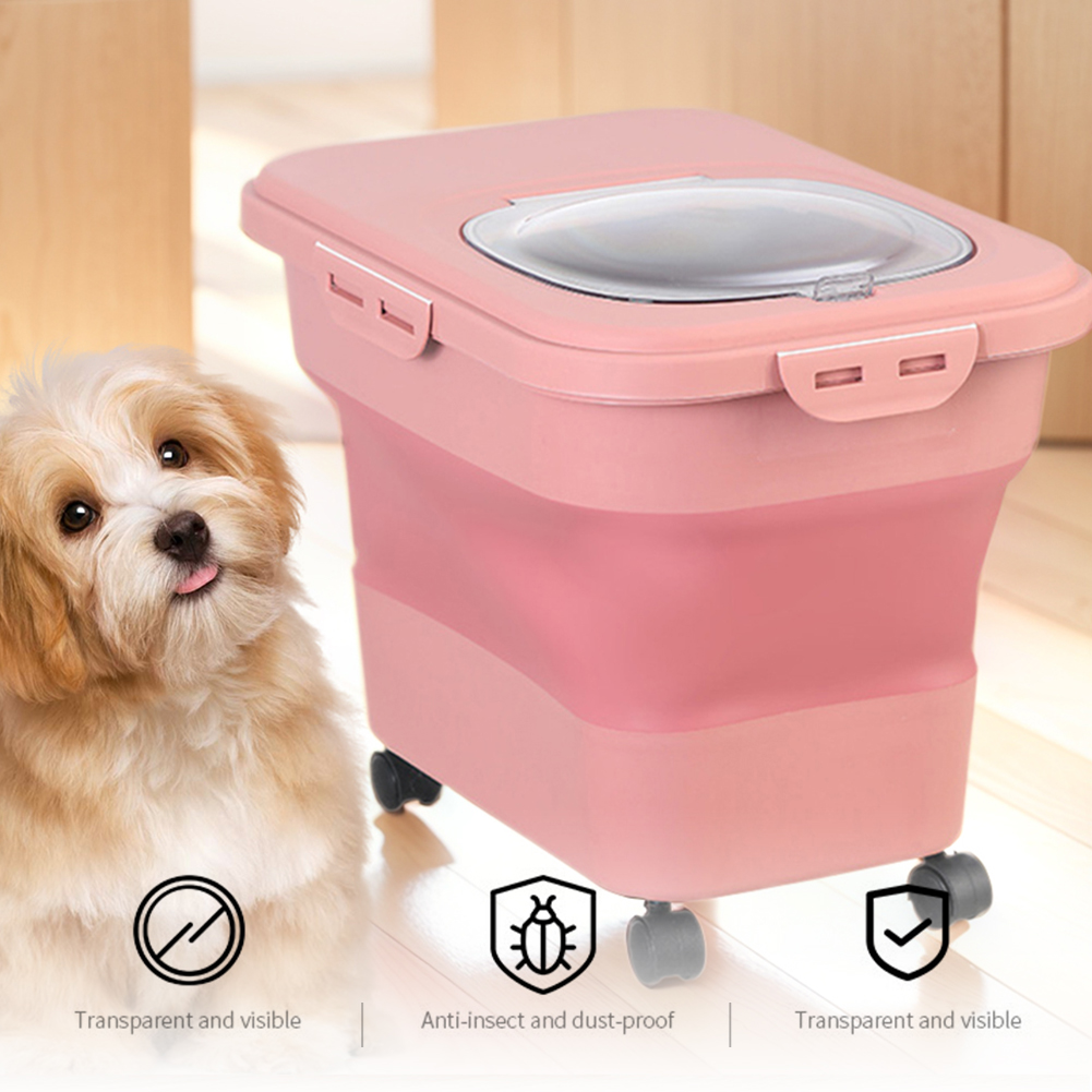 Collapsible Dry Cat Food Box 2 - огляд і ціна Food Storage System