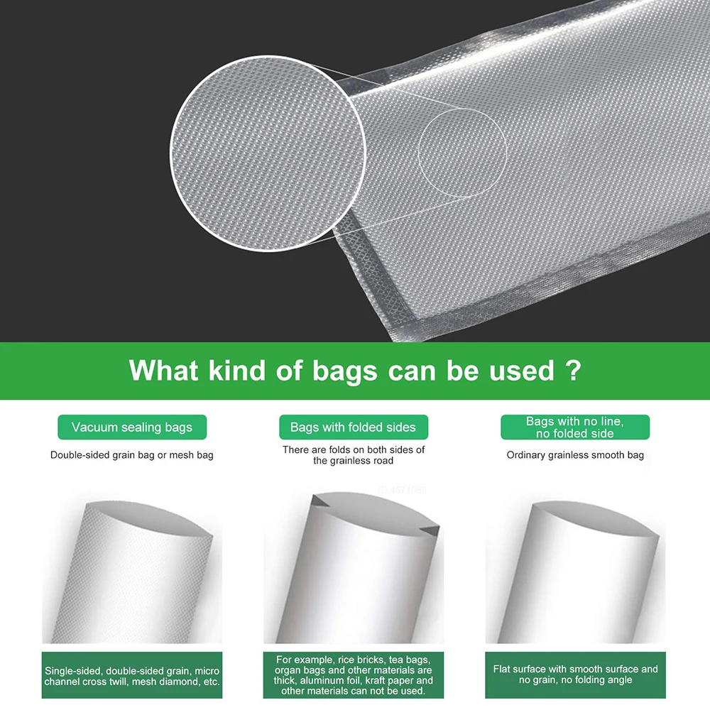 Sous Vide Roll Bags for Vacuum - огляд і ціна Food Storage Zip Bags