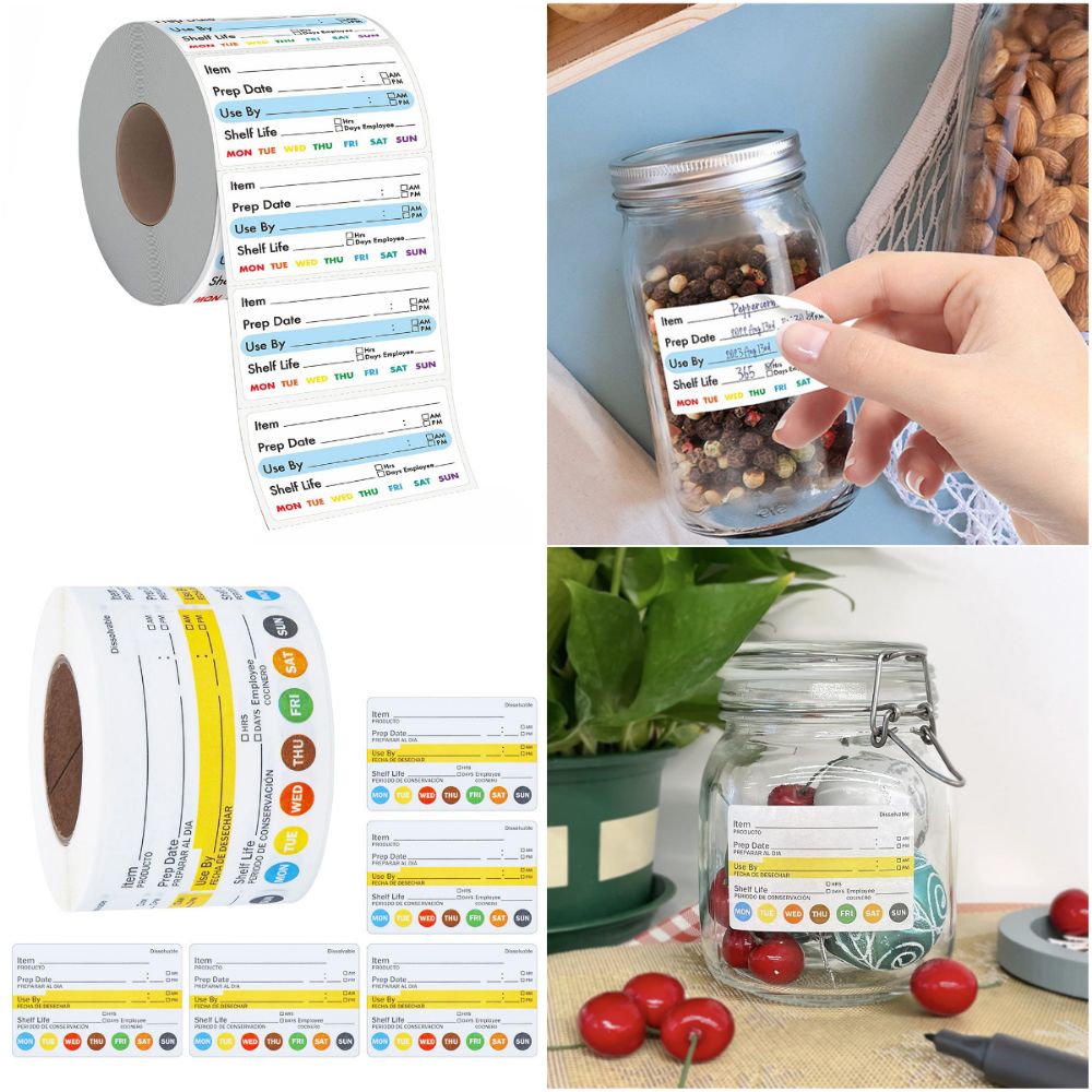 250/300PCS Food Shelf Life Lab - огляд і ціна Food Storage Food Safety