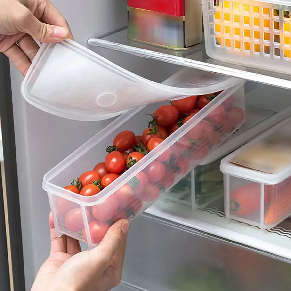 1 Plastic Transparent Storage  - огляд і ціна Food Storage Refrigerator